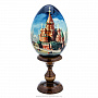 Пасхальное яйцо на подставке "Москва. Кремль", фотография 2. Интернет-магазин ЛАВКА ПОДАРКОВ