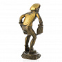 Бронзовая статуэтка "Вратарь" , фотография 2. Интернет-магазин ЛАВКА ПОДАРКОВ