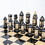 Шахматы деревянные "Резные" 30х30 см, фотография 1. Интернет-магазин ЛАВКА ПОДАРКОВ