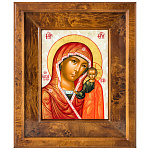 0059651 ИКОНА рукописная "БОГОМАТЕРЬ КАЗАНСКАЯ" 24*28,5см (КИОТ) перламутр