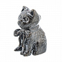 Бронзовая статуэтка "Кот с бантом", фотография 1. Интернет-магазин ЛАВКА ПОДАРКОВ