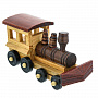Деревянная игрушка "Паровоз", фотография 4. Интернет-магазин ЛАВКА ПОДАРКОВ
