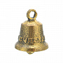 Бронзовый колокольчик "Желаю счастья", фотография 3. Интернет-магазин ЛАВКА ПОДАРКОВ
