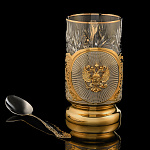 Подстаканник "Герб РФ". Златоуст