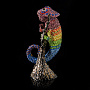 Статуэтка с хрустальными стразами "Хамелеон", фотография 2. Интернет-магазин ЛАВКА ПОДАРКОВ