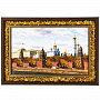 Картина янтарная "Храм Христа Спасителя" 24х15 см, фотография 3. Интернет-магазин ЛАВКА ПОДАРКОВ