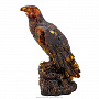 Скульптура из янтаря "Орел на камне", фотография 3. Интернет-магазин ЛАВКА ПОДАРКОВ