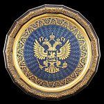 Панно "Герб". Златоуст 36 см