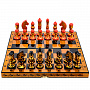 Шахматы деревянные. Хохлома 36х36 см, фотография 6. Интернет-магазин ЛАВКА ПОДАРКОВ