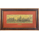  /21*40см Офорт черно-белый "Москва. Манежная площадь"