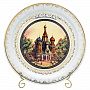 Тарелка сувенирная "Храм Василия Блаженного", фотография 2. Интернет-магазин ЛАВКА ПОДАРКОВ