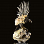 Эксклюзивная скульптура "Сокол" (серебро 925), фотография 4. Интернет-магазин ЛАВКА ПОДАРКОВ