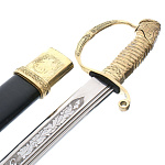 0024401/латунь Оружие сувенирное САБЛЯ ОФИЦЕРСКАЯ НАГРАДНАЯ