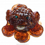 Статуэтка с янтарем "Денежная жаба" (малая), фотография 3. Интернет-магазин ЛАВКА ПОДАРКОВ