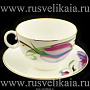 Чайная пара "Лия" форма "Яблочко" ИФЗ, фотография 2. Интернет-магазин ЛАВКА ПОДАРКОВ