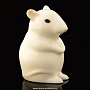 Статуэтка "Мышь-малютка альбинос" ЛФЗ	, фотография 1. Интернет-магазин ЛАВКА ПОДАРКОВ