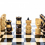 Шахматы деревянные резные 25х25 см, фотография 4. Интернет-магазин ЛАВКА ПОДАРКОВ