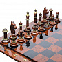 Шахматы из камня (обсидиан), фотография 3. Интернет-магазин ЛАВКА ПОДАРКОВ