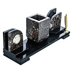 0074910/0003  Нат.камень Письменный прибор  320*100*110