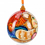 Новогодний елочный шар "Кошечка с шарами", фотография 2. Интернет-магазин ЛАВКА ПОДАРКОВ
