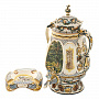 Самовар фарфоровый электрический 3 л "Лефортовские угодья", фотография 2. Интернет-магазин ЛАВКА ПОДАРКОВ