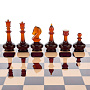Шахматный ларец с янтарными фигурами 48х48 см, фотография 5. Интернет-магазин ЛАВКА ПОДАРКОВ