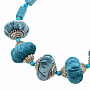 Бусы из натурального камня. Бирюза, хризоколла, фотография 1. Интернет-магазин ЛАВКА ПОДАРКОВ