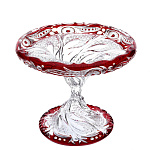 0054853/FR/Хрусталь ВАЗА  h mm d mm weight КРАСНЫЙ /37