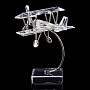 Статуэтка из хрусталя "Самолет планер", фотография 3. Интернет-магазин ЛАВКА ПОДАРКОВ