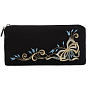 Очечник "Подарок". Черный с вышивкой, фотография 2. Интернет-магазин ЛАВКА ПОДАРКОВ