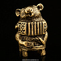 Наперсток бронзовый "Мышь с баяном", фотография 1. Интернет-магазин ЛАВКА ПОДАРКОВ