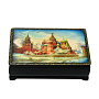 Шкатулка с художественной росписью "Москва. Кремль", фотография 3. Интернет-магазин ЛАВКА ПОДАРКОВ