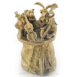 0017237 Бронза КОЛОКОЛЬЧИК "Квартет" 