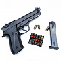 Модель пистолета "Beretta B92" с холостыми патронами, фотография 2. Интернет-магазин ЛАВКА ПОДАРКОВ