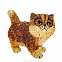 Скульптура из янтаря "Кот", фотография 1. Интернет-магазин ЛАВКА ПОДАРКОВ