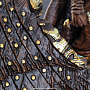 Деревянные резные часы "Время Викингов". Высота 134 см, фотография 10. Интернет-магазин ЛАВКА ПОДАРКОВ