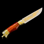 0038219/АСС Златоуст Нож сувенирный  В АССОРТИМЕНТЕ ножны-кожа 