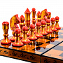 Шахматы деревянные. Хохлома 36х36 см, фотография 8. Интернет-магазин ЛАВКА ПОДАРКОВ