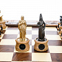 Шахматы деревянные с металлическими фигурами "Ледовое побоище", фотография 14. Интернет-магазин ЛАВКА ПОДАРКОВ
