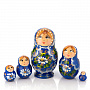 Матрешка "Сувенирная" 5 мест (в ассортименте), фотография 6. Интернет-магазин ЛАВКА ПОДАРКОВ