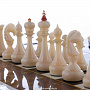 Янтарные шахматы-шашки-нарды "Монолит 2" 50х50 см, фотография 3. Интернет-магазин ЛАВКА ПОДАРКОВ