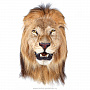 Настенное чучело "Голова льва", фотография 2. Интернет-магазин ЛАВКА ПОДАРКОВ