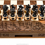 Шахматы деревянные с металлическими фигурами "Ледовое побоище", фотография 6. Интернет-магазин ЛАВКА ПОДАРКОВ