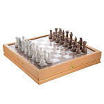 0051034/Шахматы стандартные каменные 43х43 см (3,50") RTG-8596