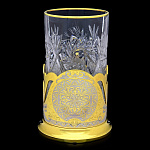 0049456 Златоуст Подстаканник с блюдцем ф170 SUV - 5586