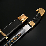  Златоуст ШАШКА сувенирная казачья золоченая 01306