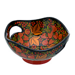 0076190 Хохлома КОНФЕТНИЦА 18*9 см