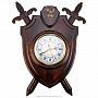 Часы настенные в форме щита "МВД", фотография 1. Интернет-магазин ЛАВКА ПОДАРКОВ