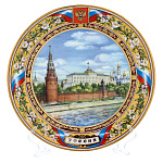 73511 Сувенирная тарелка  "Кремль" 24 см