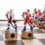Шахматы деревянные с металлическими фигурами "Хоккей. СССР-Канада", фотография 4. Интернет-магазин ЛАВКА ПОДАРКОВ